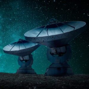 Logo skupiny Radioastronomie